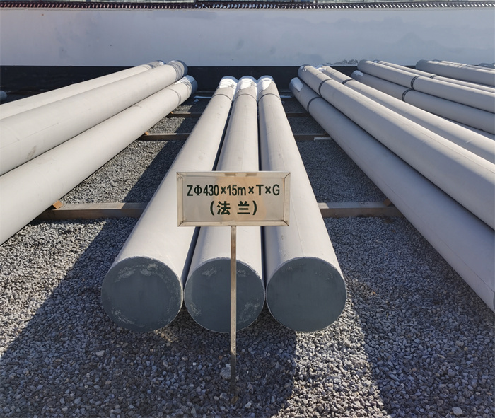 乐平430×15米×T×G砼电力电杆